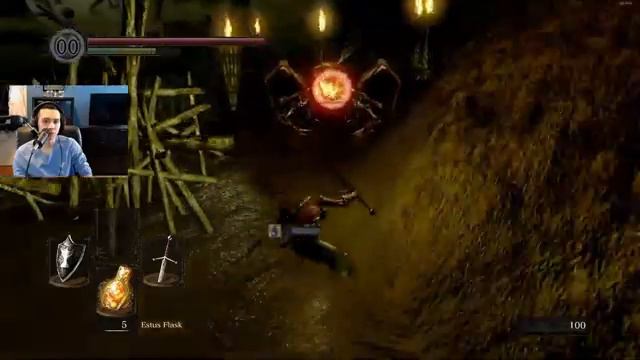 First Time League Player Plays Dark Souls Remastered Part 3 смотреть онлайн