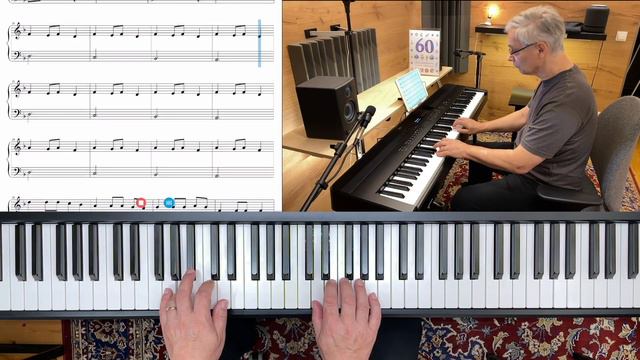 "Carol of the Bells" (Piano Marvel practice song , 130 bpm) смотреть онлайн