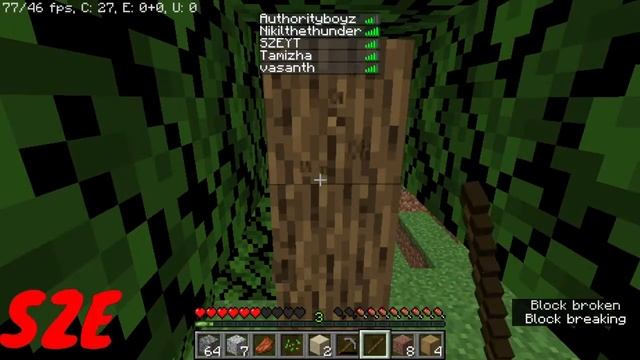 Minecraft Java Survival Anyone can join expect hackers SZE IS LIVE Road To 450Subscribers смотреть онлайн