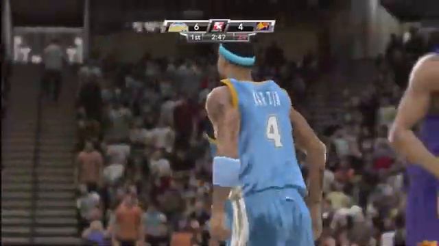 NBA 2K9 Gamplay - Nuggets vs - Suns [HD] смотреть онлайн