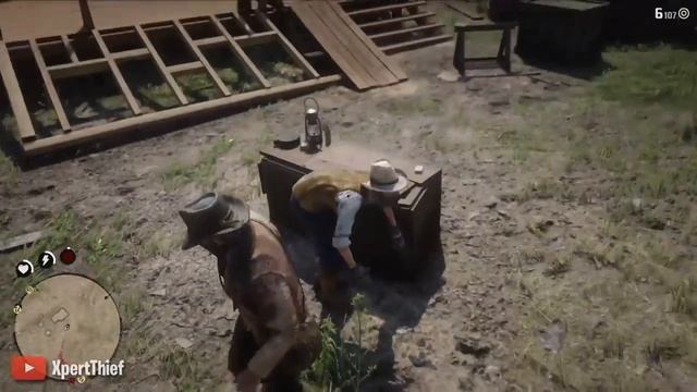 HOW TO ROB PEOPLE & HOLD UP STORES! | Red Dead Redemption 2 Outlaw Life #2 смотреть онлайн