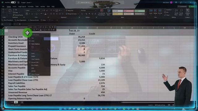 Budgeted Balance Sheet Export to Excel 11180 QuickBooks Desktop 2023 смотреть онлайн