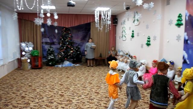 Новогодний утренник в детском саду смотреть онлайн