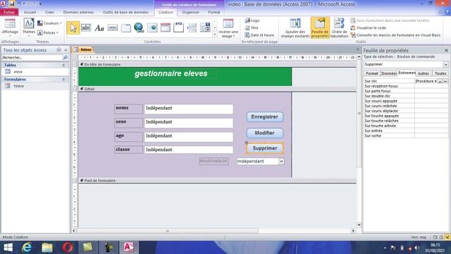 Programmation classique Access, VBA et SQL смотреть онлайн