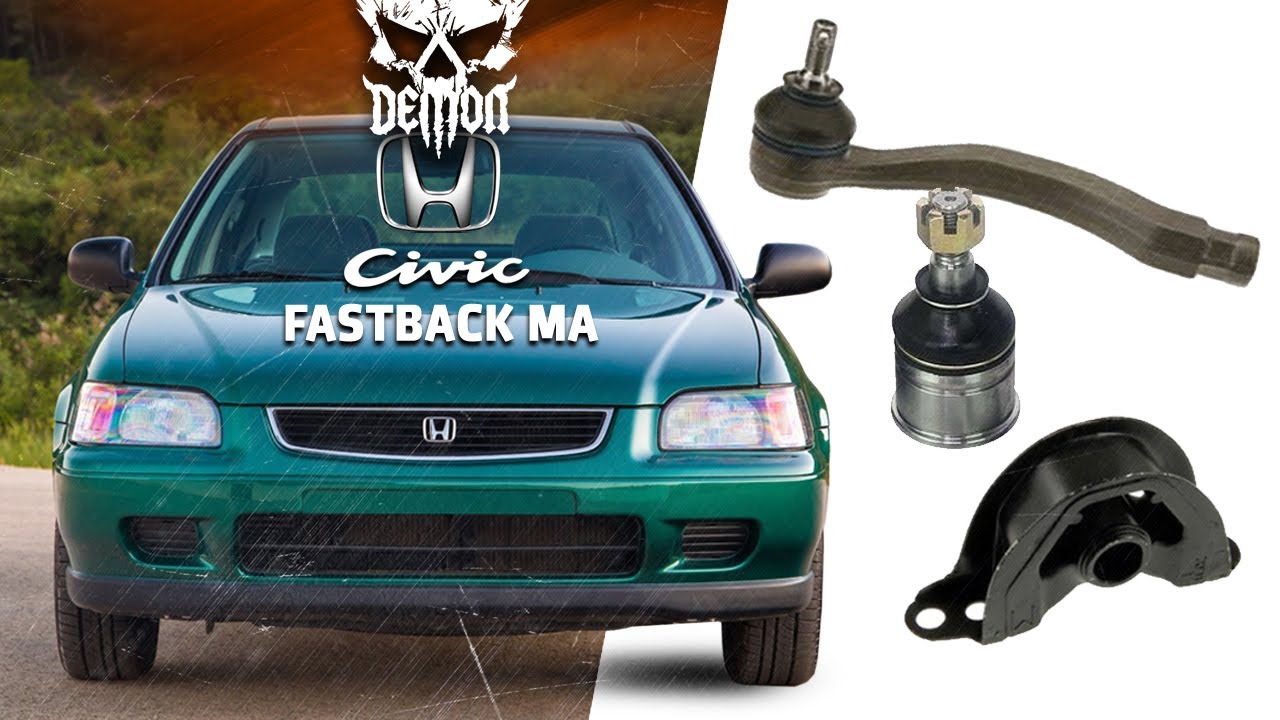 Как заменить: шаровую / рулевой наконечник / подушку двигателя - Honda Civic fastback ma