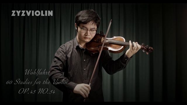 Franz Wohlfahrt: 60 Violin Etudes Op.45  No. 54