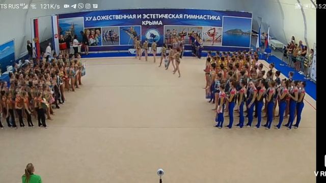 Республиканскиесоревнования по эстетической гимнастике 