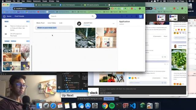 One Day Build: Facebook Clone in VueJS and Vuetify (Redesign) смотреть онлайн