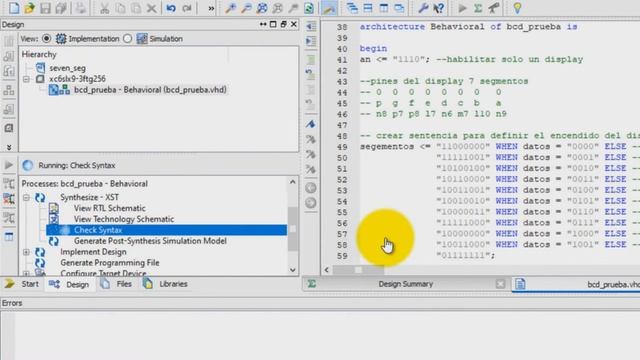 Decodificador de BCD a 7 Segmentos con FPGA - VHDL - ISE | SPARTAN 6 смотреть онлайн