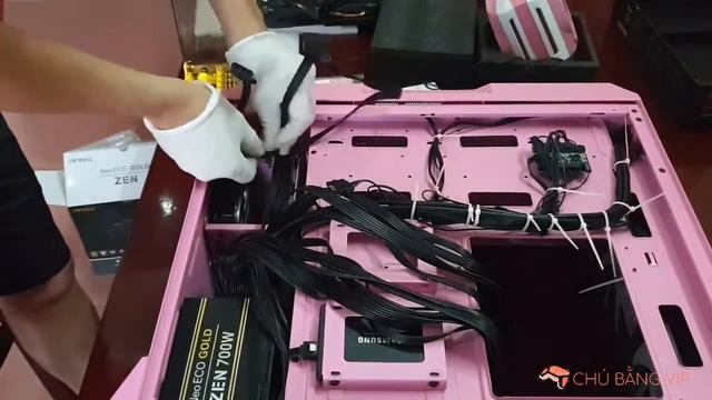 [TỰ RÁP MÁY TÍNH] THE PINK PROJECT #pc #AntecNX800 #Aorus B460ProAC #Jonsbo CR1100 смотреть онлайн