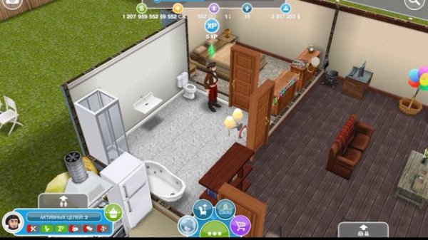TSFP(THE SIMS FREE PLAY)восполняем потребности