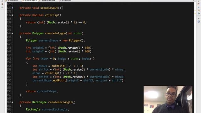 Creating Java shapes смотреть онлайн