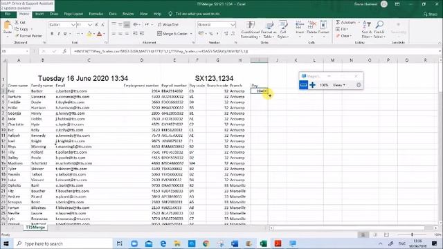 AS Level IT 9626 June 2017 Spreadsheet смотреть онлайн