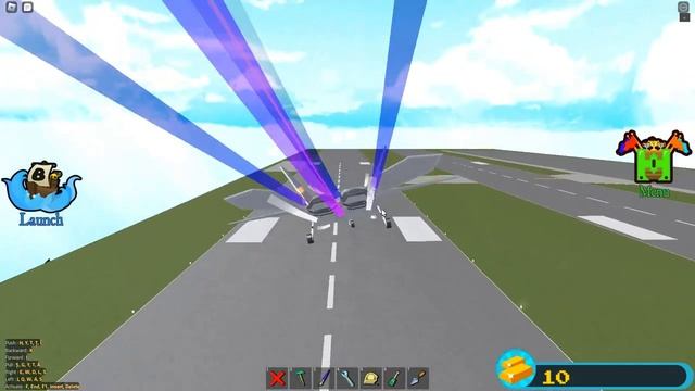 My friend's f-22 jet showcase build a boat ROBLOX смотреть онлайн