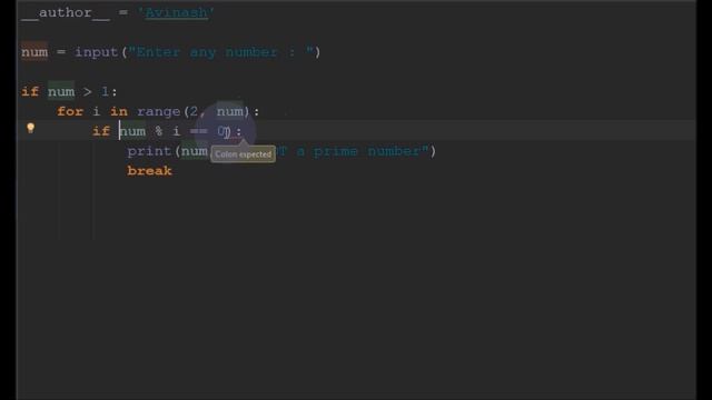 Python program to find a number is prime or composite || programminginpython.com смотреть онлайн