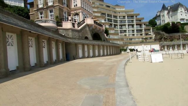 Dinard Beach in Brittany France смотреть онлайн