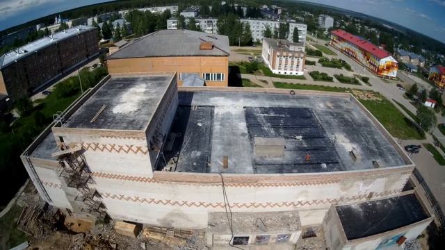 Капитальный ремонт ДК Дружба пгт. Жешарт. 16 июня 2020