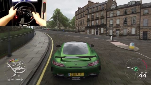 Forza Horizon 4 2017 MERCEDES AMG GT R Thrustmaster T300rs(Steering Wheel + Paddle Shifter) Gamepla смотреть онлайн