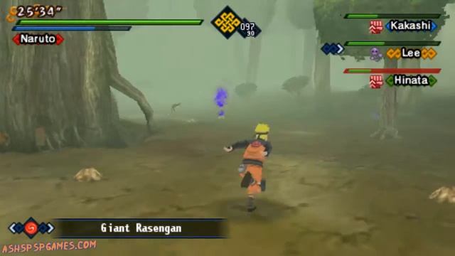 Naruto Shippuden: Kizuna Drive - PSP - Ch. #08. Into The Forest Of Mythic Beasts [1/2] смотреть онлайн