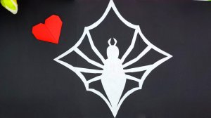 Как сделать паука из бумаги / Паук из бумаги / Паук своими руками / Паук из бумаги