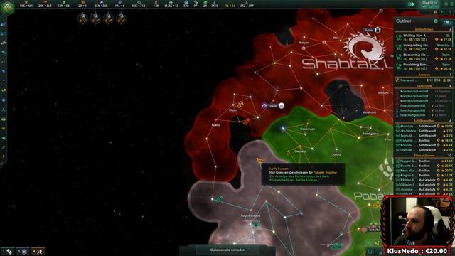 Stellaris 2.3 Der gefräßige Schwarm (Lets play, deutsch) #21 Evolutionskontrolle смотреть онлайн