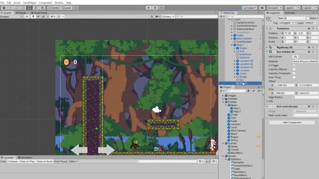 Как сделать платформер. Переход на другой уровень (Часть 2) смотреть онлайн