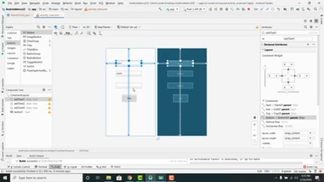 How to create a Button| EditText | simple calculator | Android Studio|codingBurg смотреть онлайн