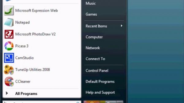 How to shutdown Windows Vista