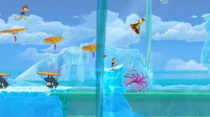 Игра Рэйман Ориджинс  15  Вперед по снегу