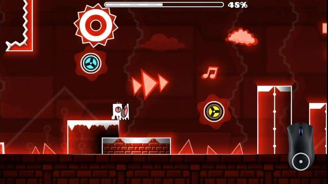 OuterSpace By Nicki1202 100% | ALL coins | Fire Gauntlet | Geometry Dash - RustoCL смотреть онлайн