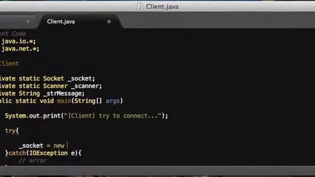 Socket In Java | Client Server Console Mode (CLI) смотреть онлайн