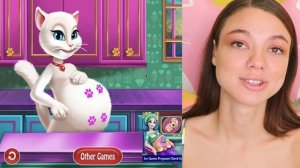 РОДИЛА МОНСТРА! ГОВОРЯЩАЯ АНДЖЕЛА СНОВА БЕРЕМЕННА! Самая странная игра про ГОВОРЯЩУЮ АНДЖЕЛУ