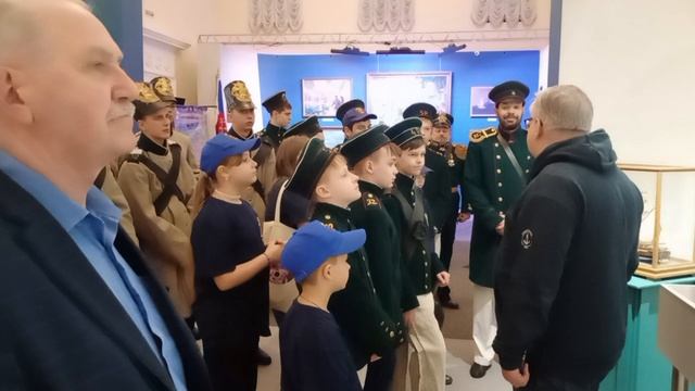 18.02.2023 г. Юнги 32-го ФЭ ЧФ брига "Меркурий" изучают историю ЧФ смотреть онлайн