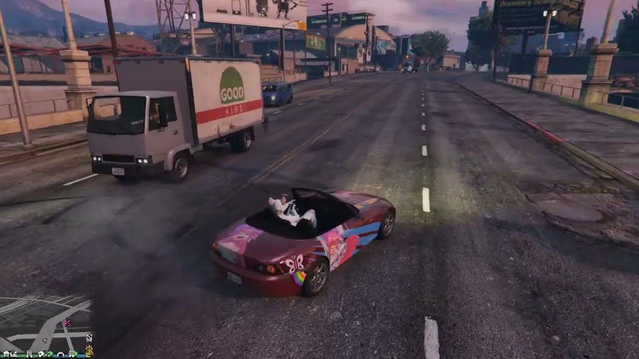 07.07-Stream LaMouse: GTA V Online - ля)Мышь в Лос-Сантосе