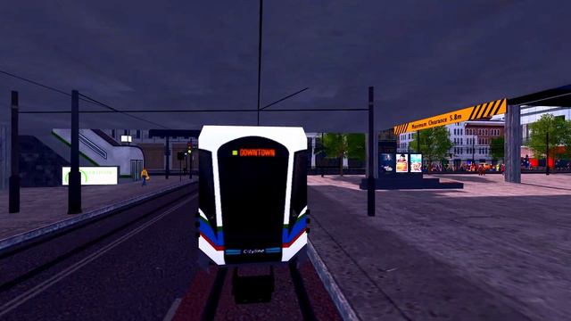 First Person Tram Ride | Cities: Skylines | Ohlone смотреть онлайн