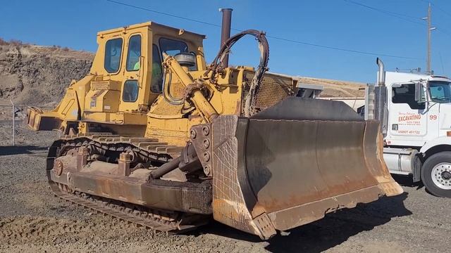 1981 Fiat-Allis FD30 Crawler Dozer смотреть онлайн