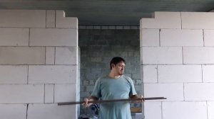 Перемычки дверных проёмов в газобетонных стенах