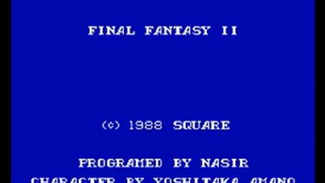 Final Fantasy II (NES) Music - Game Over смотреть онлайн