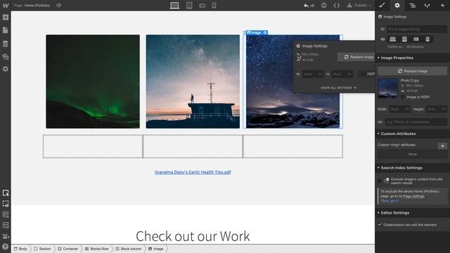 Assets Panel — Webflow tutorial смотреть онлайн