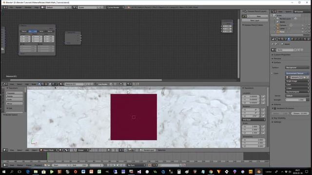 "The Procedural texture session" in Blender (math + vector nodes) смотреть онлайн