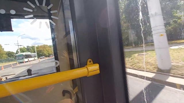 поездка на электробусе БКМ Е321 ольгерд госномер ААЕ001-7 маршрут 139 смотреть онлайн