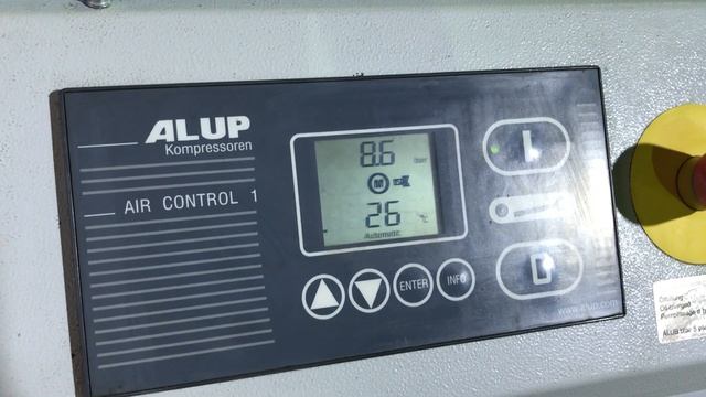 Винтовой компрессор бу Alup 7.5 кВт смотреть онлайн
