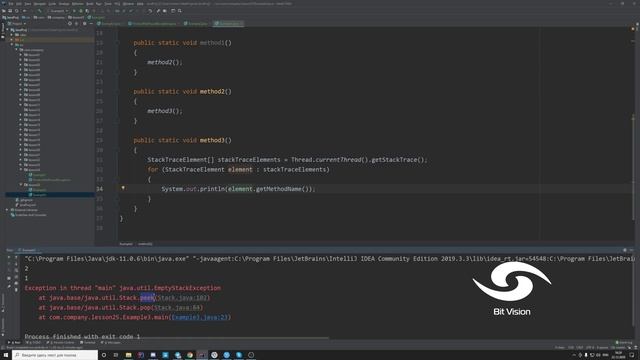 Урок 26. Stack. StackTrace [Курсы Java с нуля] смотреть онлайн