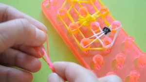 ❤Птичка. Фигурки из резинок Happy Rainbow Loom. Как плести. Урок №99❤