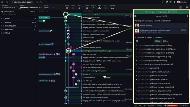 GitKraken Client Release Recap: Compare WIP with Commits & International Date/Time Support смотреть онлайн