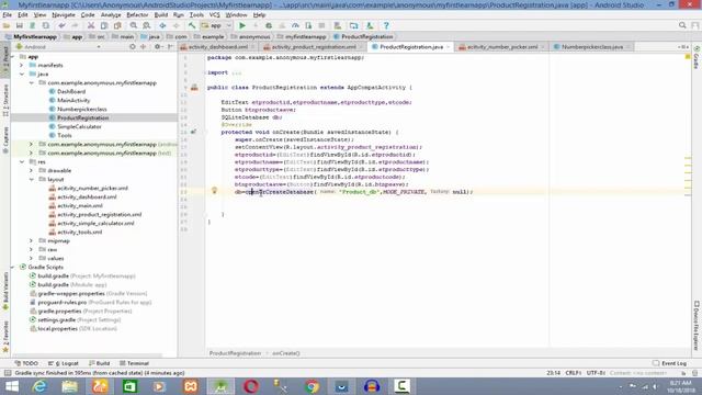Android Studio Tutorial for Beginners | SQLite Create Table(Part2) Lec 15 смотреть онлайн