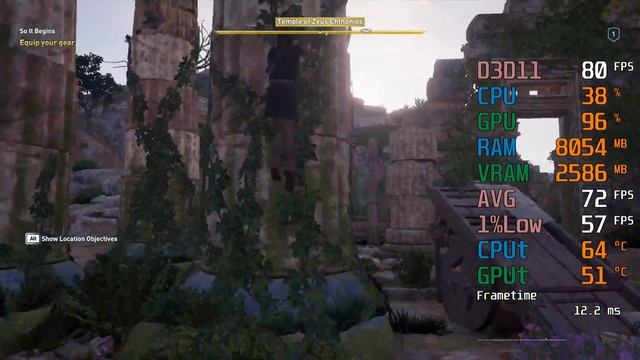 GeForce GTX 1650 -- Intel Core i5-11600K -- Assassin's Creed AC Odyssey FPS Test i5-11600KF смотреть онлайн