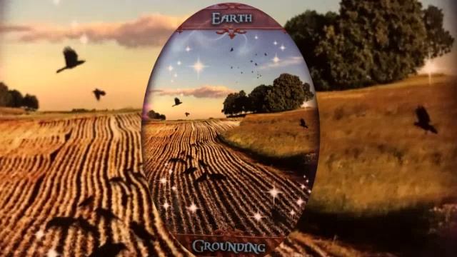 Карта "Земля, заземление"Witches Wisdom Oracle Cards- смотреть онлайн