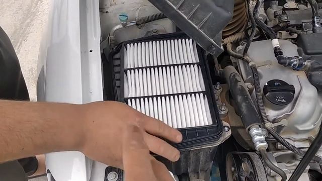 Jentra Moy Almashtirish (Замена масло и замена воздушный фильтр)