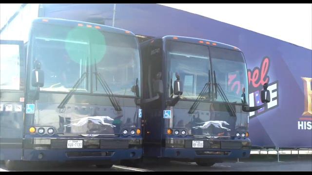 Loading in 16 Greyhound buses | Evel Live смотреть онлайн